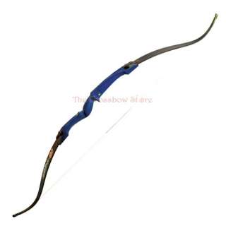 PSE Club 66 Recurve Bow Blue   Right Hand 25# 042958483696  