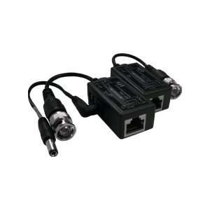    CCTV Security Camera Video Baluns with Power (Pair)