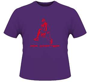 Vince Carter Dunk Basketball Toronto NEW Purple T Shirt  