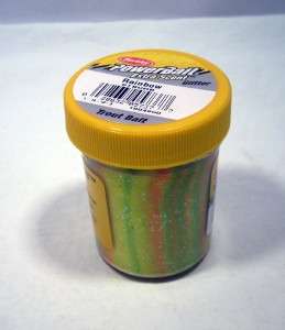 Berkley Fishing Trout PowerBait Rainbow Glitter Scent  