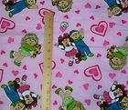 Cabbage Patch Kids Doll Boy Girl Fabric Quilt Sew BTY