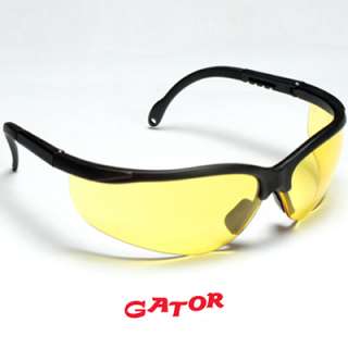 GATOR SAFETY GLASSES SAFETY LENS CLEAR  