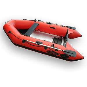 Seamax eMarine305 Red Inflatable Raft Boat, 10 ft Dinghy Support 10HP 