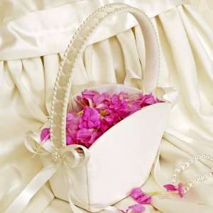  Beaded Flower Girl Basket Bridal Accessories Arts 