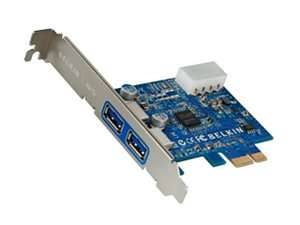   BELKIN 2 port PCI Express USB Adapter Model F4U023B