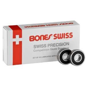 Bones Swiss Bearings Quantity 16 Pack Size 8mm Skate Rated Better Than 