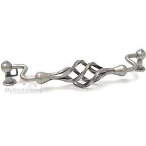   style collection ball end bird cage pull in pewter