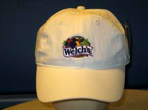 WELCHS Embroidered HAT Grape Jelly Sparkling Juice Cocktails Welchs 