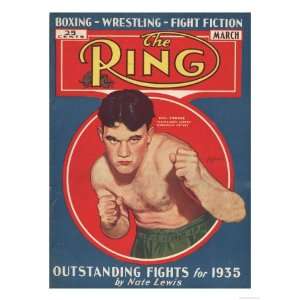  The Ring, Boxing Magazine, USA, 1934 Premium Poster Print 