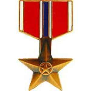  Bronze Star Medal Pin 1 3/16 Arts, Crafts & Sewing