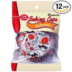 Cake Mate Cupcake Liner, Halloween Candy, 50 Count, Boxes (Pack of 12 