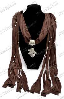 Fashion Bulk 5pcs silver P Pendant/Jewelley Scarf Womens necklace For 