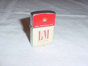 Vintage L&M Cigarette Royalite Lighter Liggett & Myers  