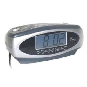    EQUITY 44100 Insta Set Clock Radio with 1 LCD: Car Electronics