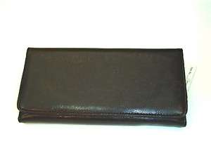 Womens Clutch Wallet High Quality Faux Leather WP804 DB  