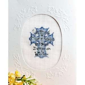    United In Marriage Counted Cross Stitch Card