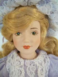  Mint Porcelain Doll Goldilocks Storybook Doll Collection COA 12 tall
