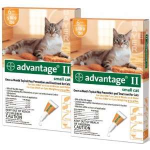   Advantage II Flea Control Medium Cat (for Cats 5 9 lbs.)