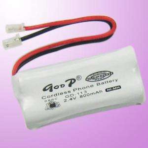 800MAH 2.4V Cordless Phone Replacement Battery 8613  