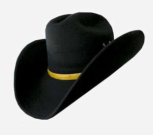 Black Felt Trendy Taco Cowboy Hat, Western Wear, Rodeo,  