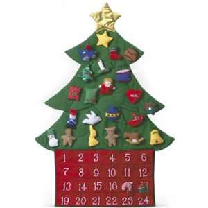  Oh Christmas Tree Fabric Advent Calendar Patio, Lawn 