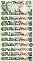 10 BOTSWANA 10 Pula Banknote World Paper Money Currency  
