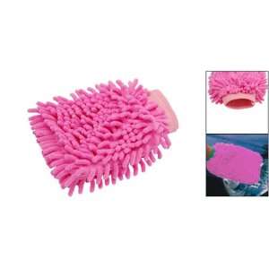    Amico Pink Car Auto Vehicle Cleaning Wash Mitten Glove Automotive