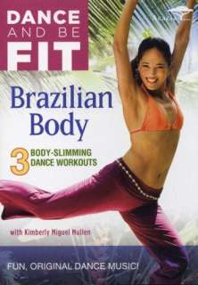 DANCE AND BE FIT BRAZILIAN BODY EXERCISE WORKOUT DVD NEW SEALED LATIN 