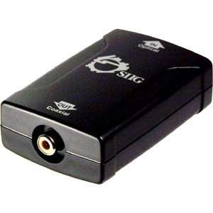  to Coaxial Adapter. TOSLINK TO COAXIAL CONVERTER TOSLINK TO RCA 