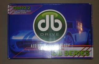 DB DRIVE 6 x 9 INCH 3 WAY COAXIALS CAR SPEAKERS DB692.2  