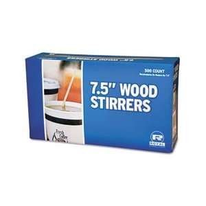  Royal Paper RPP R825 WOOD COFFEE STIRRERS, 7 1/2 LONG 