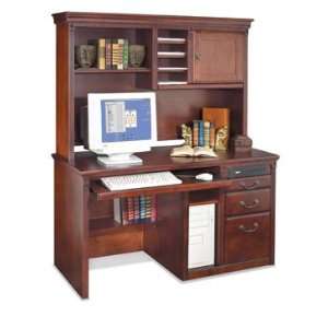  Cherry Computer Desk & Hutch Furniture & Decor