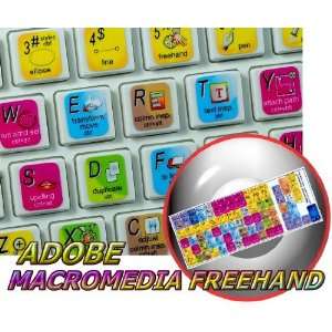   MACROMEDIA FREEHAND KEYBOARD STICKERS FOR LAPTOP, DESKTOP AND NOTEBOOK