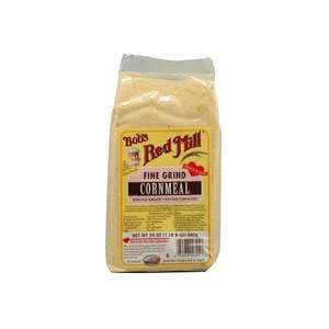   : Bobs Red Mill Fine Grind Cornmeal    24 oz: Health & Personal Care
