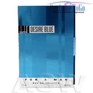 DUNHILL DESIRE BLUE * Men Cologne 1.7ml edt NEW VIAL  