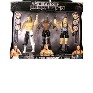   DELUXE Aggression Action Figure 3 Pack Sabu, Bobby Lashley & RVD Toys