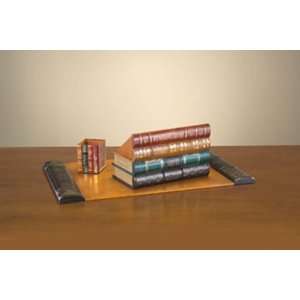  Leather Book Accent Desk Set
