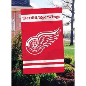  Detroit Red Wings Flag   44x28 2 Sided Outdoor House Flag 