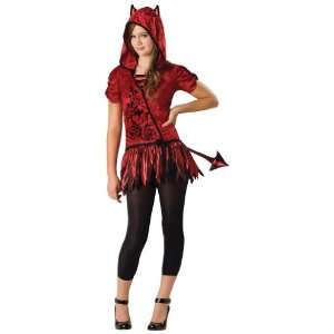   Costumes Devil in Da Hood Tween Costume / Red   Size 41131 Everything