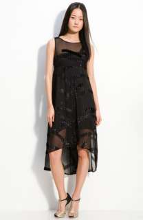 MARC BY MARC JACOBS Liv Sheer Overlay Sparkle Swirl Dress 