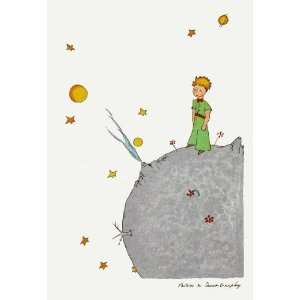  Antoine De Saint Exupery   Petit Prince Et Son Asteroide 