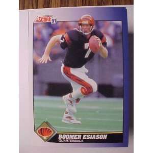  1991 Score #7 Boomer Esiason