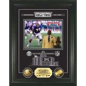 Bruce Smith Hall of Fame Archival Etched Glass Photomint