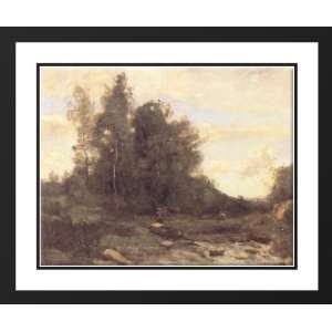  Corot, Jean Baptiste Camille 34x28 Framed and Double 
