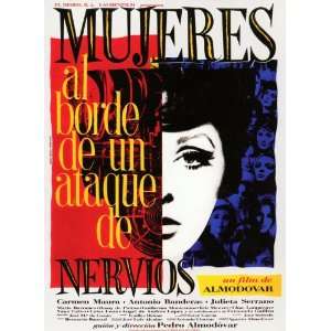   Poster Spanish C 27x40 Carmen Maura Fernando Guillen