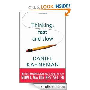 Thinking, Fast and Slow Daniel Kahneman  Kindle Store