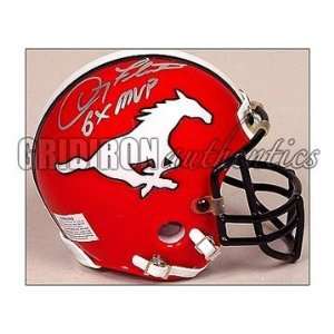Doug Flutie Autographed Mini Helmet   Authentic   Autographed NFL Mini 