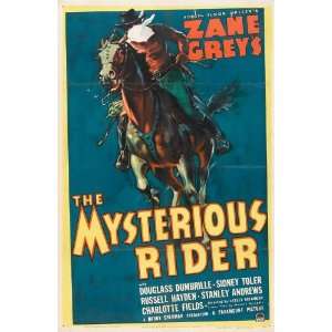  Rider Poster Movie 11 x 17 Inches   28cm x 44cm Douglass Dumbrille 