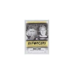   ITG Enforcers #33   Red Horner TOTT/Eddie Shore: Sports Collectibles