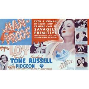   Movie B 11x17 Myrna Loy Franchot Tone Rosalind Russell Walter Pidgeon